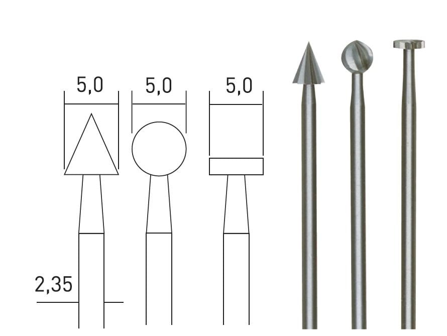 Proxxon Freze Ucu (3 Parça) (28720)