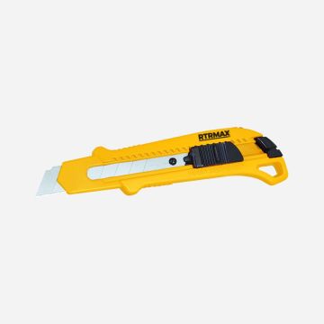 Rtrmax RAK119 Maket Bıçağı Sarı Plastik Geniş