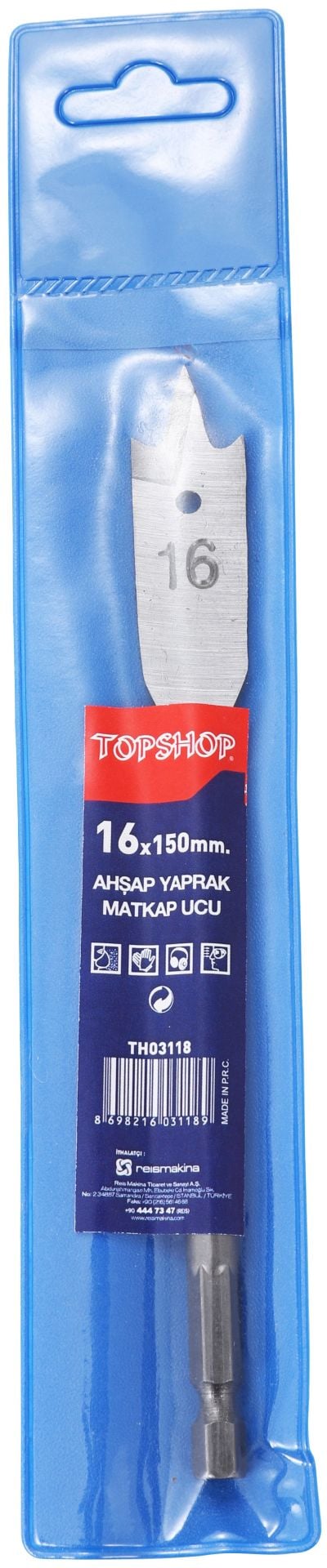 Ahşap Yaprak Matkap Ucu 34Mm - TSP03128