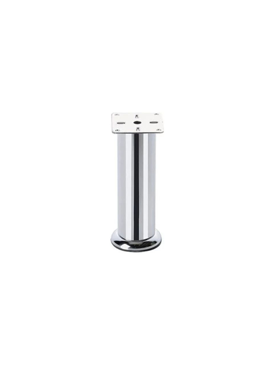 Keskin Kalıp Metal Bingolu Ayak Ø 42 Metal Bingolu Krom Ayaklar Krom 6 Cm