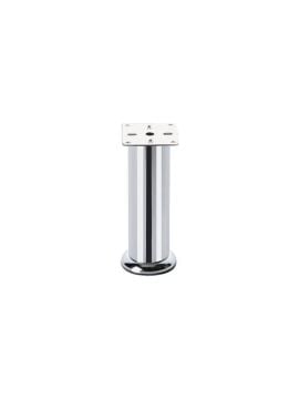 Keskin Kalıp Metal Bingolu Ayak Ø 42 Metal Bingolu Krom Ayaklar Krom 6 Cm