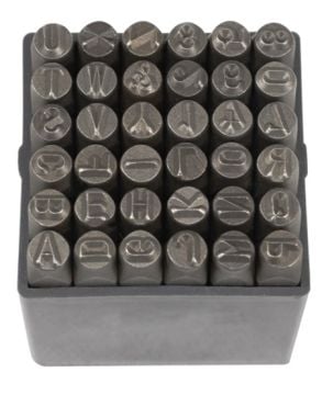 Partner Çelik Harf 36 Parça 2 Mm - PRT03040