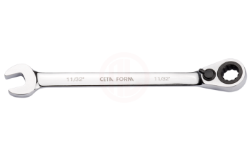 Ceta Form C-Gear Cırcırlı Kombine Anahtar (Mandallı) 1/4 İnç