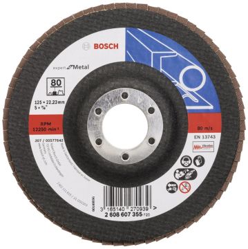 Bosch x551 Exm Düz Flap Disk 40 Kum 115 Mm - 2608607349