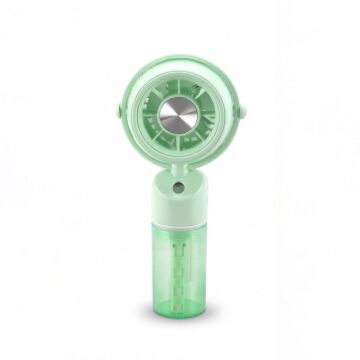 Avec AV-F834 USB Şarjlı Mini Fan Su Spreyli Yeşil