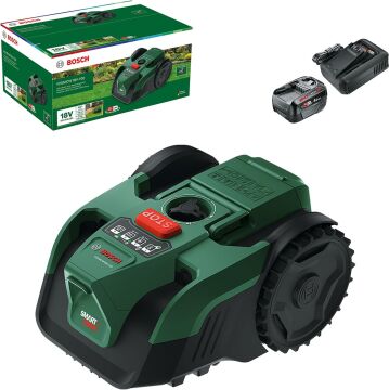 Bosch VisiMow18V-100 Robotik Çim Biçme Makinesi (1x 4.0 Ah) - 06008E1000