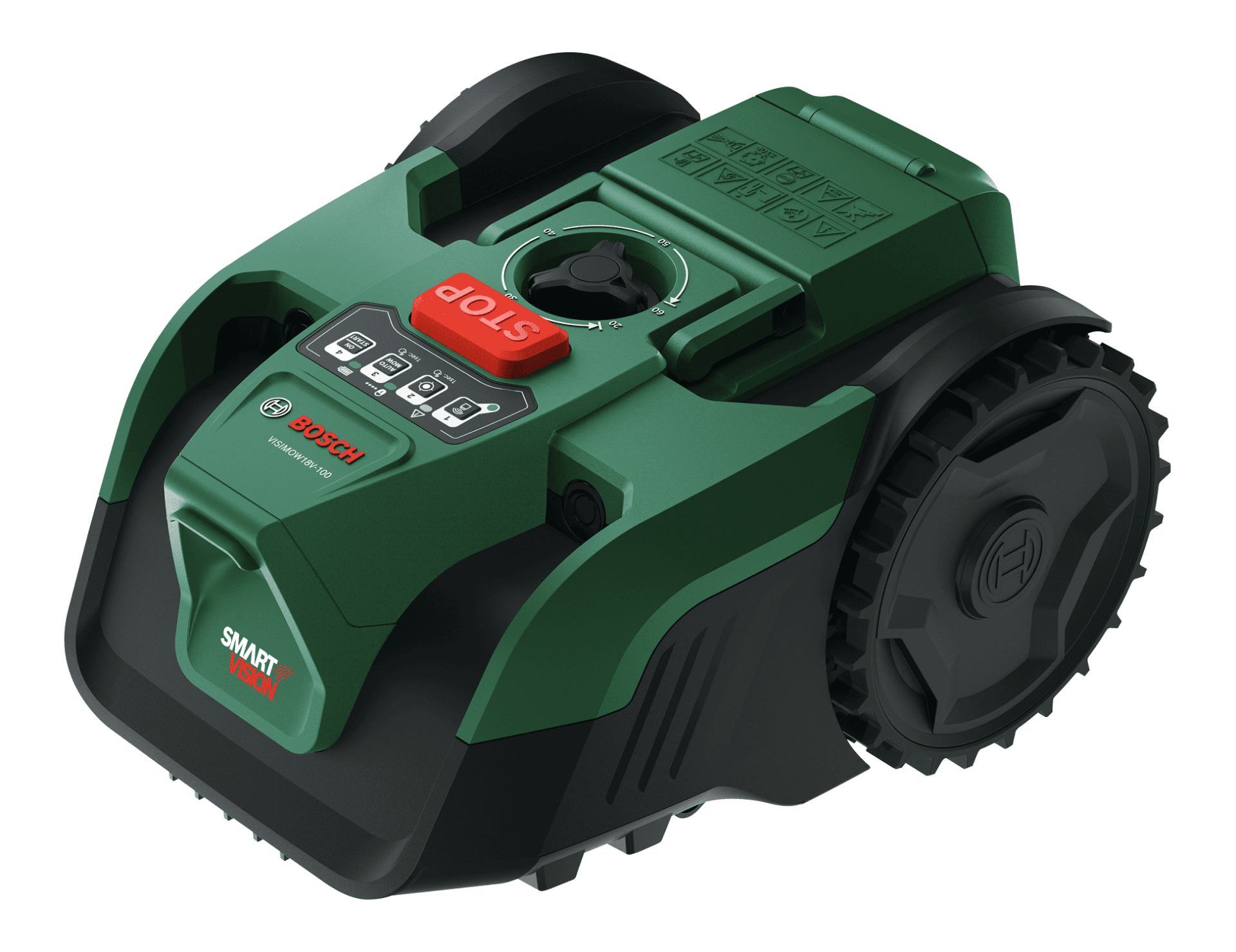 Bosch VisiMow18V-100 Robotik Çim Biçme Makinesi (1x 4.0 Ah) - 06008E1000