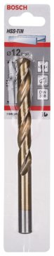 Bosch Metal Matkap Ucu HSS-TiN (DIN 338) Titanyum 12,0x151 mm (1 Adet) - 2608596771