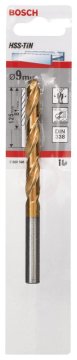 Bosch Metal Matkap Ucu HSS-TiN (DIN 338) Titanyum 9,0x125 mm (1 Adet) - 2608596741