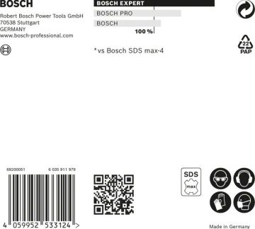 Bosch Kırıcı Delici Uç SDS-Max-8X Expert 24x320 mm (1 Adet) - 2608900238