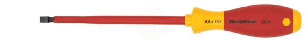 Wiha 320N VDE İZOLELİ DÜZ TORNAVİDA 8x175 MM - WIH320NSF8.0X175