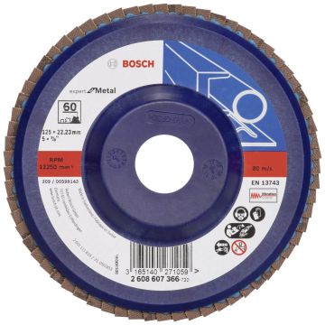 Bosch x551 Exm Düz Plastik Flap Disk 60 Kum 125 Mm - 2608607366