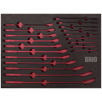 Brio Anahtar Kombine Set 20 Parça 6-32 Sünger Yatak Boş