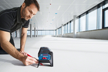 Bosch GCL 2-15 + RM1 + BM3 ÇAPRAZ ÇİZGİLİ HİZALAMA LAZER 0601066E02 - 0601066E02