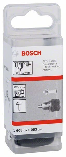 Bosch Anahtarlı Mandren 3/8 İnç - 24 UNF Ø1-10 mm V1 - 1608571053