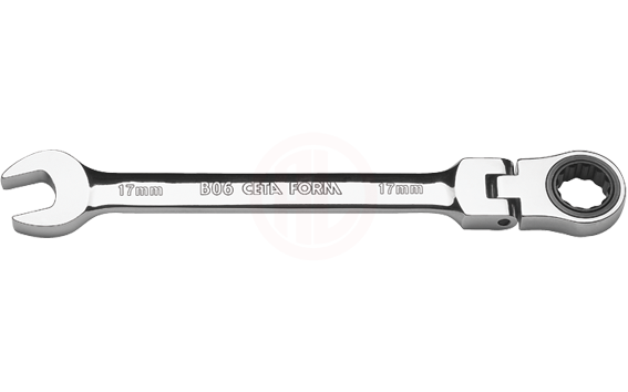 Ceta Form C-Gear Cırcırlı Kombine Anahtar (Mafsallı) 12 Mm