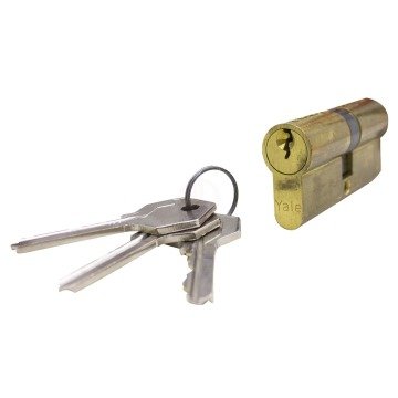 Yale Kilit 70 mm Silindirli 3 Anahtarlı Barel - Yale-210/70