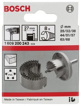 Bosch Delik Açma Testeresi Ahşap Set (8 Parça) - 1609200243
