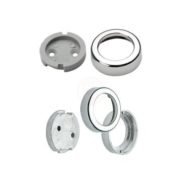 Ayder Metal Kapalı Flanş PlastikTaban Krom - D 0600