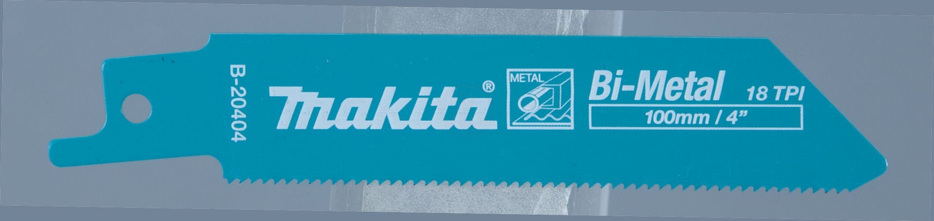 Makita Bi-Metal Kılıç Testere Bıçağı 100 mm (Orta Metal) (B-20404)