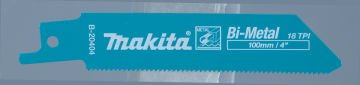 Makita Bi-Metal Kılıç Testere Bıçağı 100 mm (Orta Metal) (B-20404)