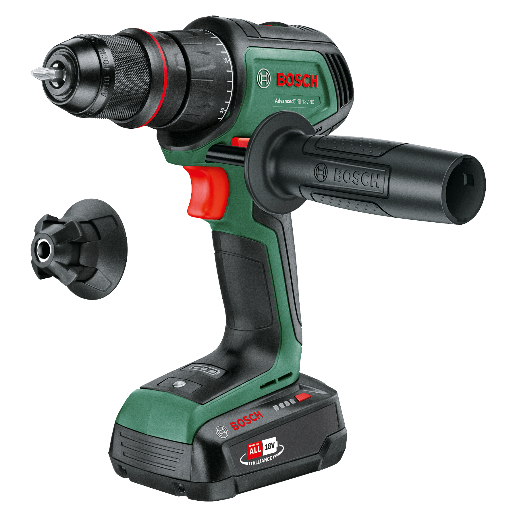 Bosch Advanceddrill 18V-80 Quicksnap (1X 2,5 Ah) Al18V-20