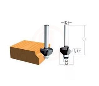 Makita Freze Ucu Rulmanlı Kenar Alma Bıçağı 6x26x42 mm (D-09488)