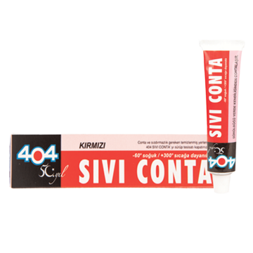 404 Sıvı Conta 80 Gr Kırmızı