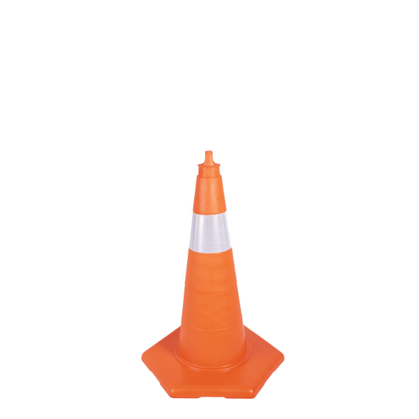 MFK Plastik Pvc Koni 52 Cm 1,70 Kg Turuncu Tek Reflektifli - MFK3157