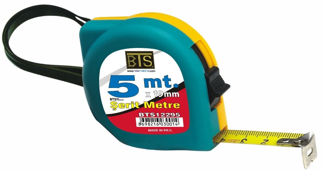 BTS Şerit Metre 11 Serisi 5 Mt 19 mm