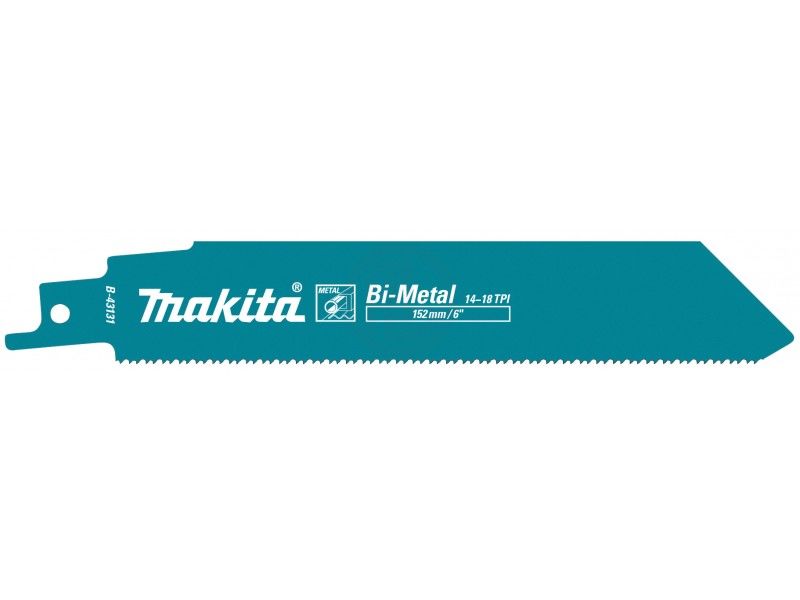 Makita Bi-Metal Kılıç Testere Bıçağı 152 mm (B-43131) (5 Adet)