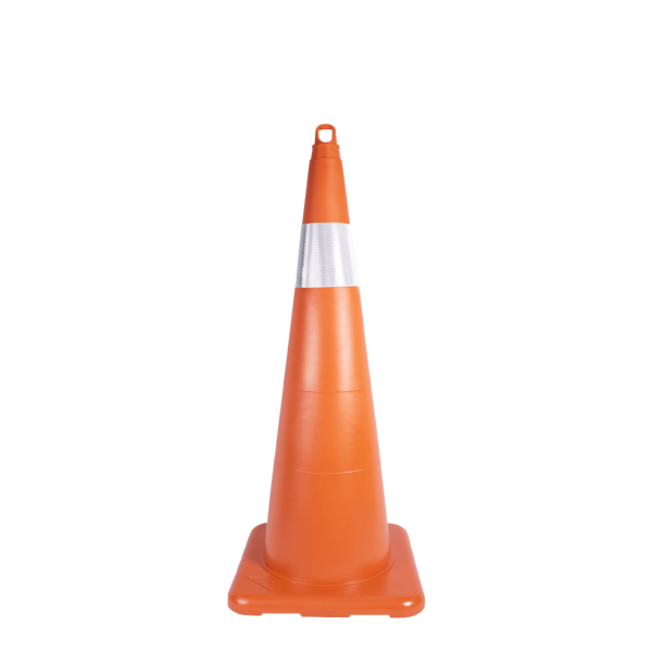 MFK Plastik Pvc Koni 75 Cm 2,20 Kg Turuncu Tek Reflektifli - MFK3174
