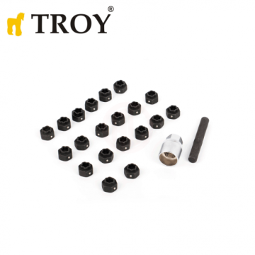 Troy 26139 BMW Bijon Somunu Lokma Seti, 22 Parça