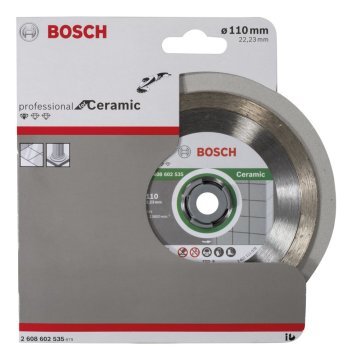 Bosch Elmas Kesme Diski Standard For Ceramic 110x22,23 mm - 2608602535