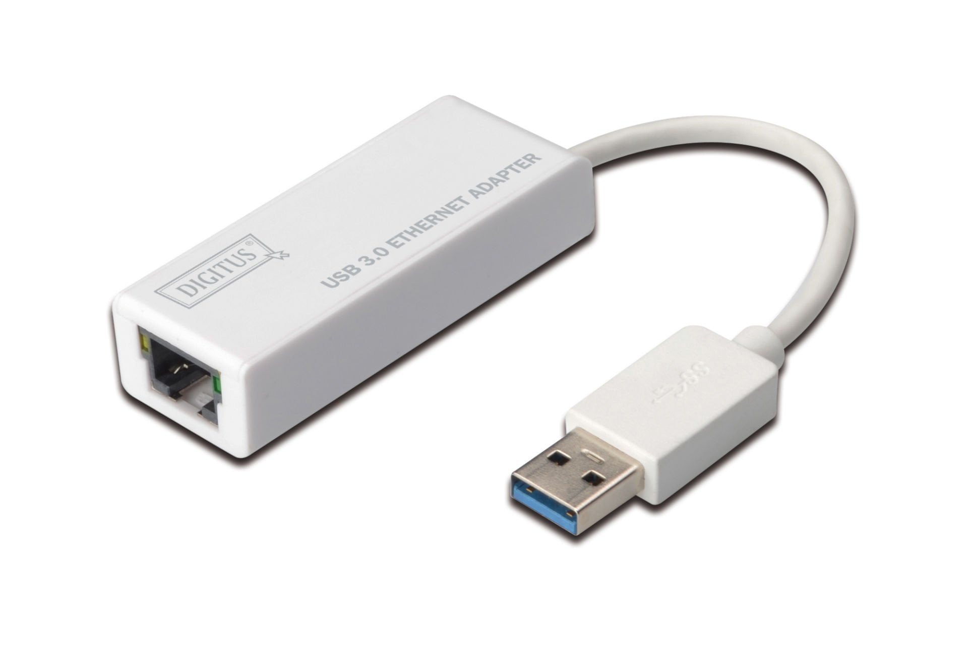 Assmann Digitus Usb 3.0 Gigabit Ethernet Adaptörü, 1 X 10/100/1000 Rj45 Dişi Yuva, Usb-A Erkek Konnektör