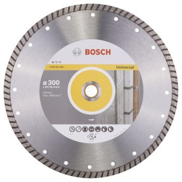 Bosch Elmas Kesme Diski Standard For Universal Turbo 300x25,40/20 mm - 2608602586