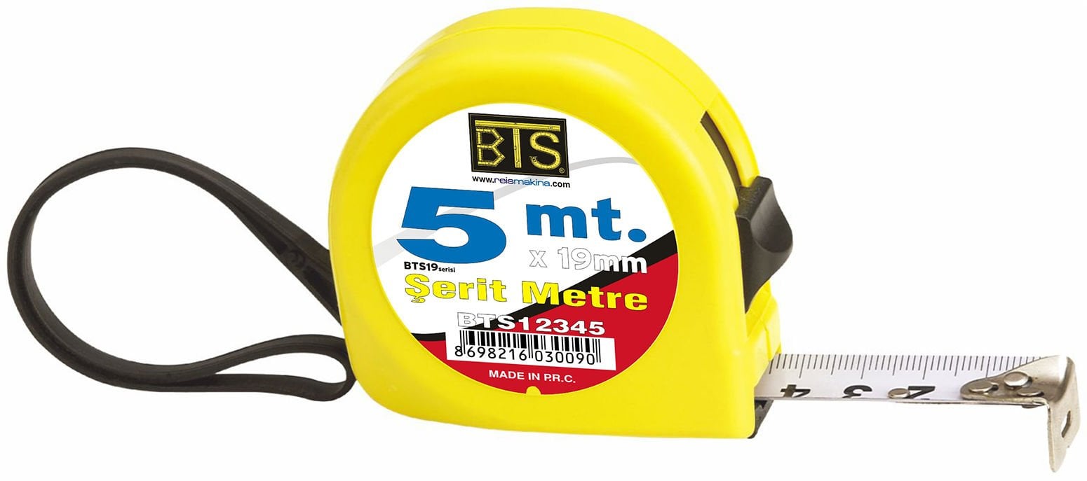 BTS Şerit Metre 19 Serisi 2 Mt 12,5 mm