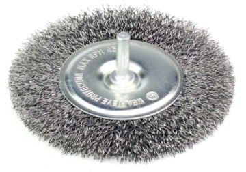 Partner Gri Telli Pimli Daire Fırça 100X6 Mm - PRT03036