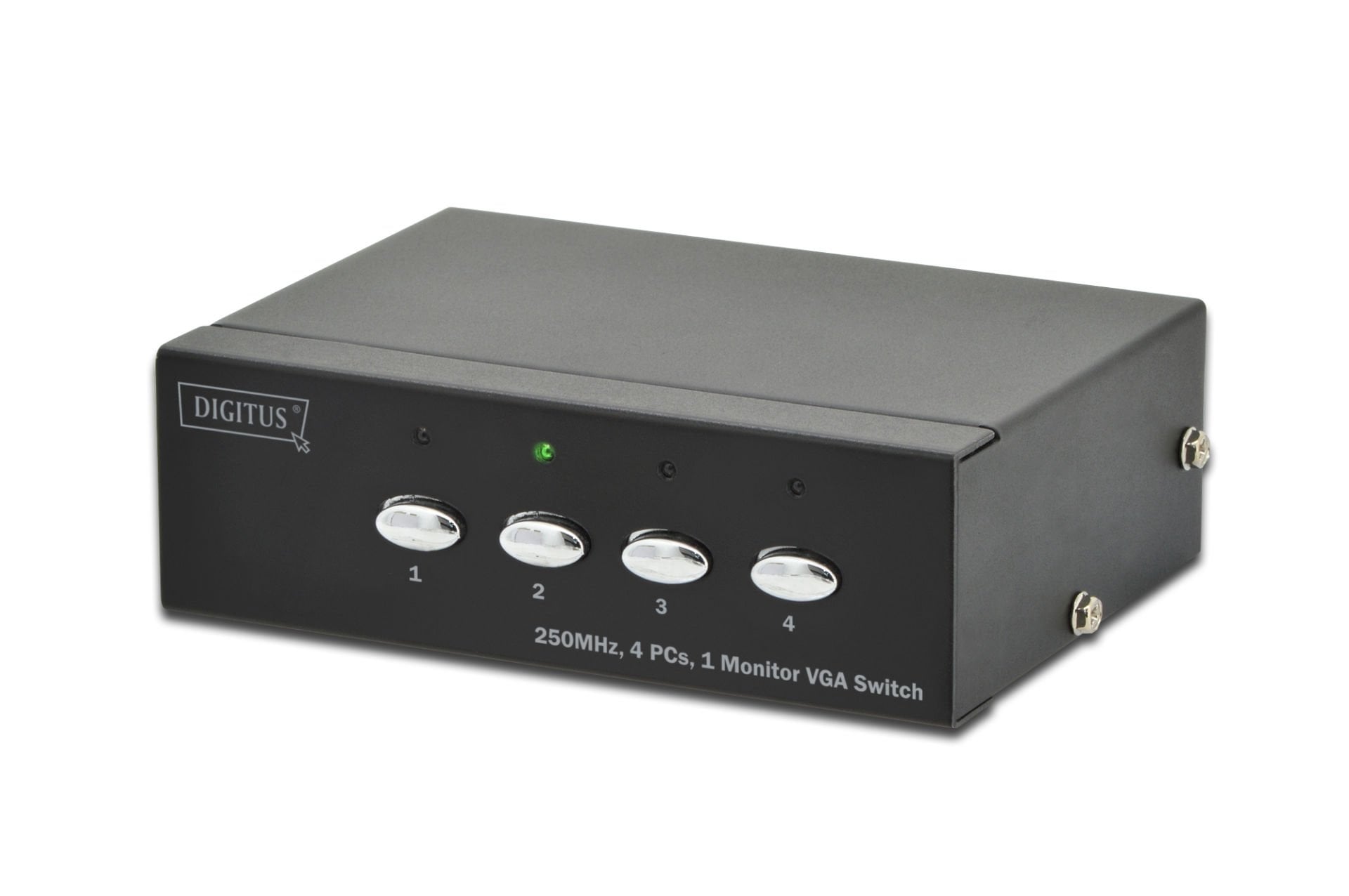 Assmann Digitus 4 Lü Vga Seçici (Selector), 4 Giriş - 1 Çıkış, 1920 X 1080 Piksel 60Hz, 250Mhz