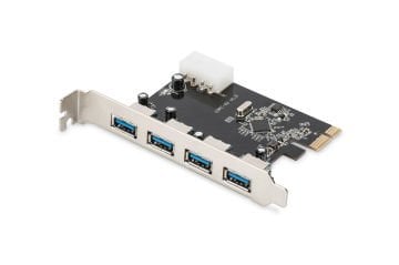 Assmann Digitus 4 Portlu Pcı Express Usb 3.0 Kart, Vl805 Çip Takımı