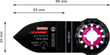 Bosch Starlock Aksesuarı / Expert Starlock Testere Ucu GA AVZ 32 RT10 - 2608900039