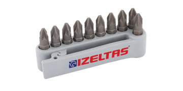 İzeltaş Pozidriv Bits Set 25 mm PZ2
