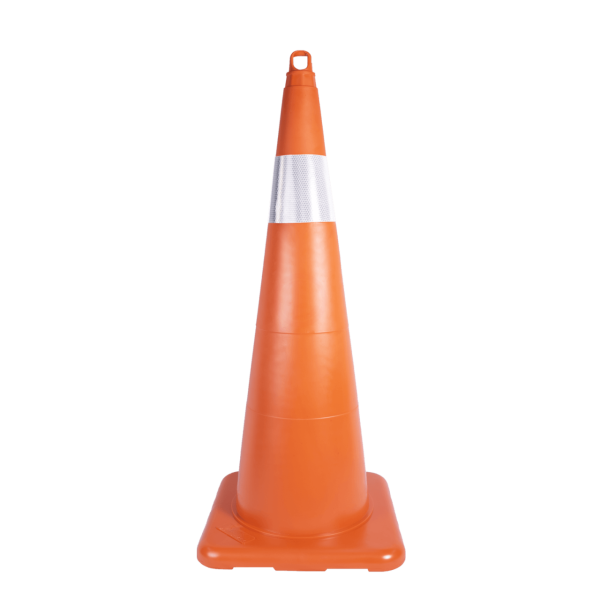 MFK Plastik Pvc Koni 90 Cm 3,15 Kg Turuncu Tek Reflektifli - MFK3190