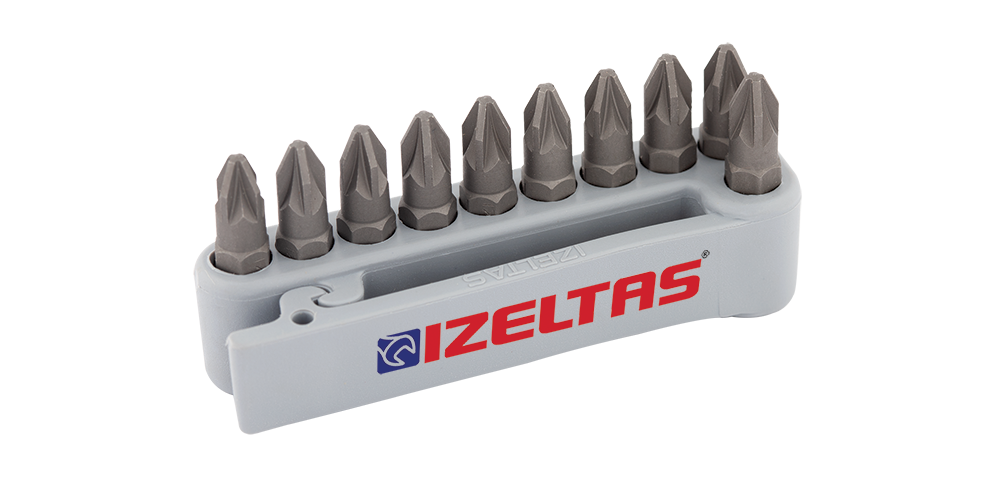 İzeltaş Pozidriv Bits Set 25 mm PZ3