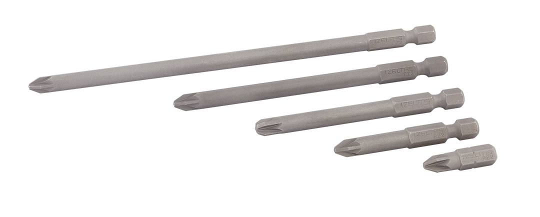 İzeltaş Pozidriv Bits Uç 25 mm PZ2