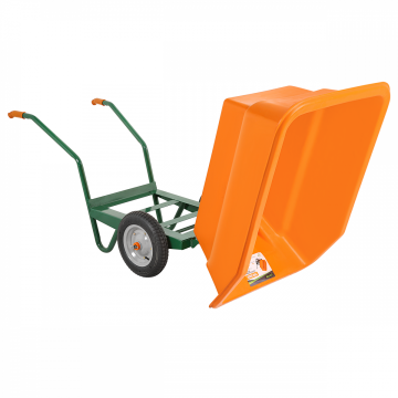 YPR Plastik El Arabası 5000 Devirmeli 240 Lt Şişme Rulmanlı (3,50x8)