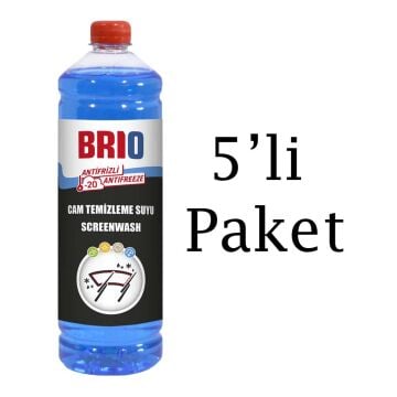 Brio Cam Suyu 1000 Ml -20 Derece 5'li Paket