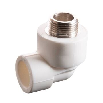 Plastherm PPRC Geçme Dirsek (Dış Dişli) 32 mm x 3/4 İnç - PP430320200
