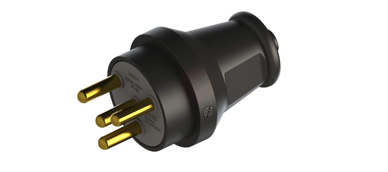 Ne-Ad Kauçuk Grubu / 3x25 A Trifaze Fiş - 4005