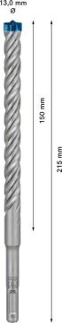 Bosch Kırıcı Delici Uç SDS-Plus-7X Expert 13x215 mm (1 Adet) - 2608900117